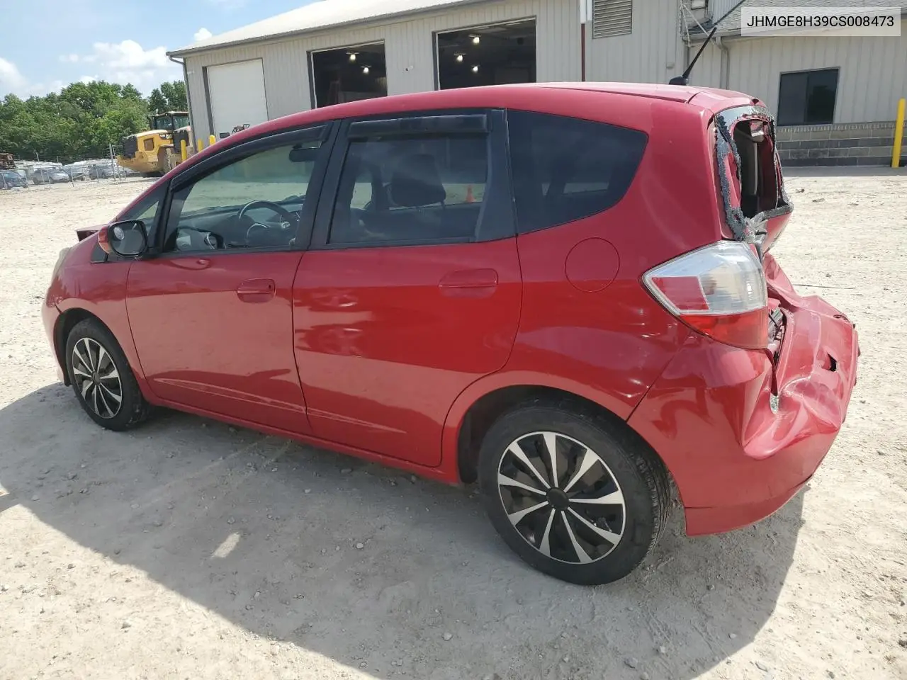 2012 Honda Fit VIN: JHMGE8H39CS008473 Lot: 61982345