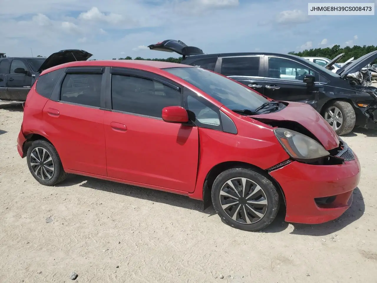 2012 Honda Fit VIN: JHMGE8H39CS008473 Lot: 61982345