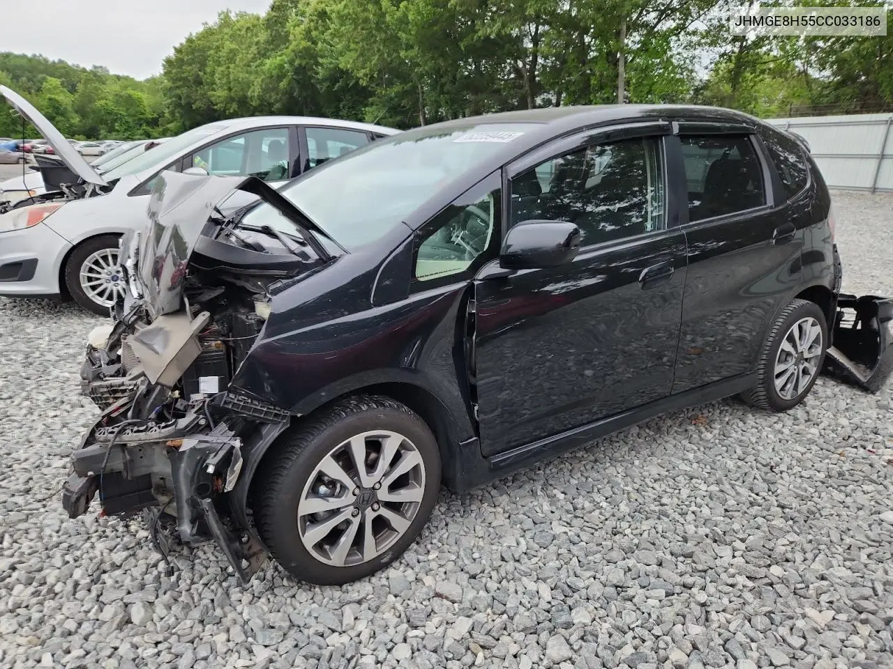 2012 Honda Fit Sport VIN: JHMGE8H55CC033186 Lot: 62259445