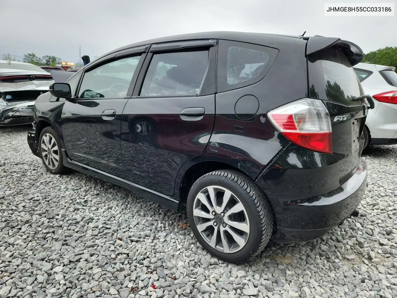 2012 Honda Fit Sport VIN: JHMGE8H55CC033186 Lot: 62259445