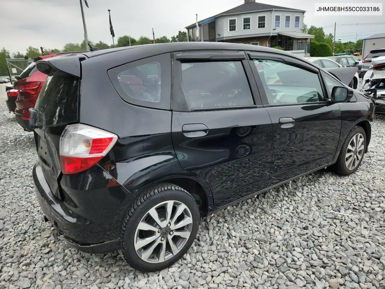2012 Honda Fit Sport VIN: JHMGE8H55CC033186 Lot: 62259445