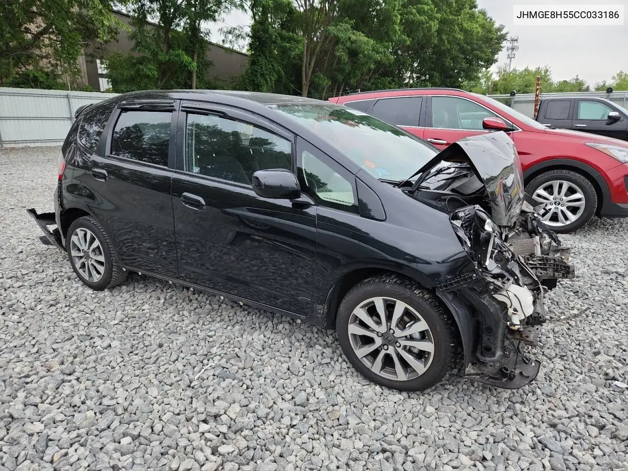 2012 Honda Fit Sport VIN: JHMGE8H55CC033186 Lot: 62259445