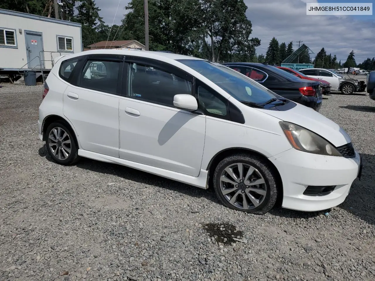 2012 Honda Fit Sport VIN: JHMGE8H51CC041849 Lot: 62390165