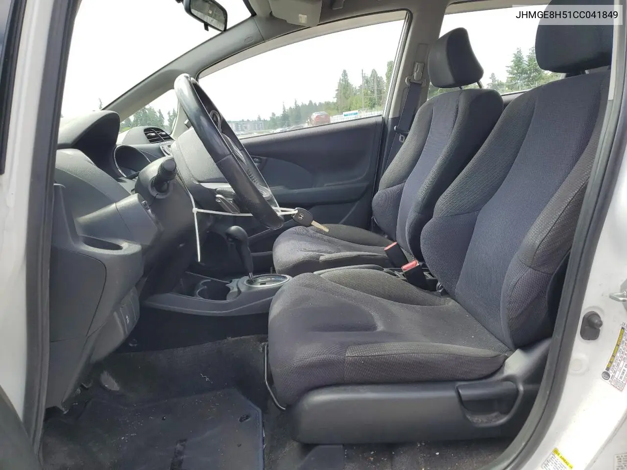 2012 Honda Fit Sport VIN: JHMGE8H51CC041849 Lot: 62390165