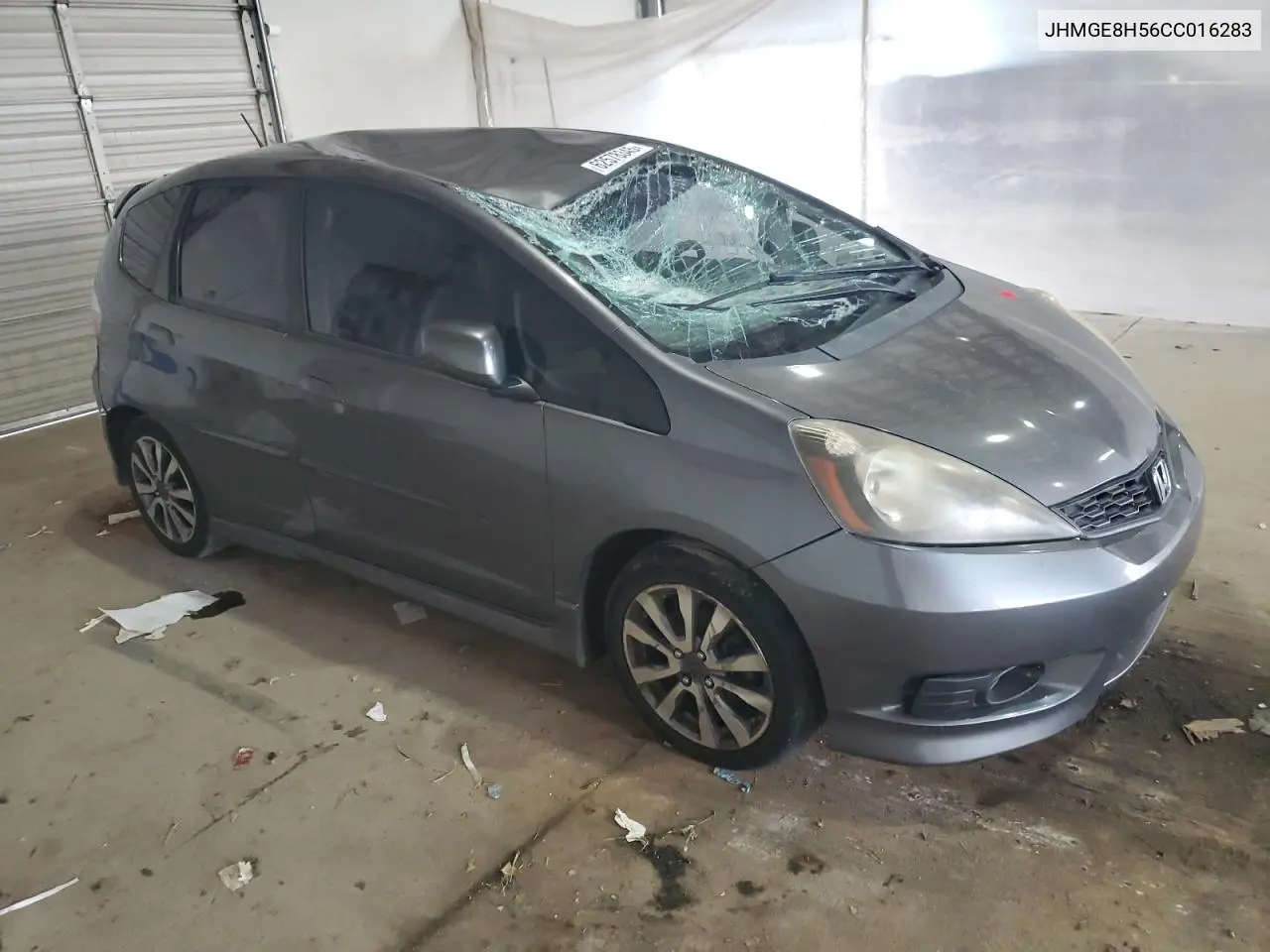2012 Honda Fit Sport VIN: JHMGE8H56CC016283 Lot: 62578345