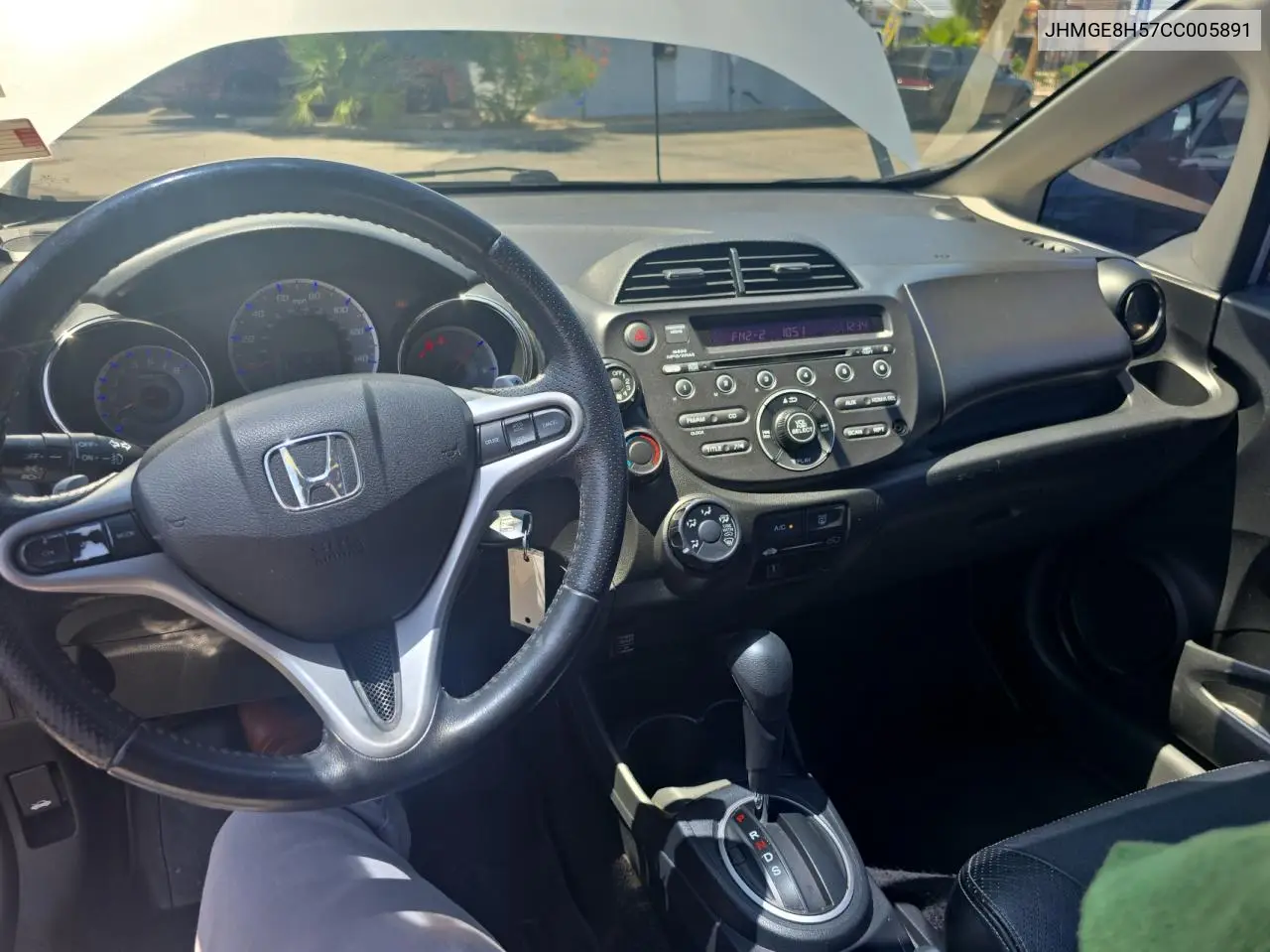 2012 Honda Fit Sport VIN: JHMGE8H57CC005891 Lot: 62764025