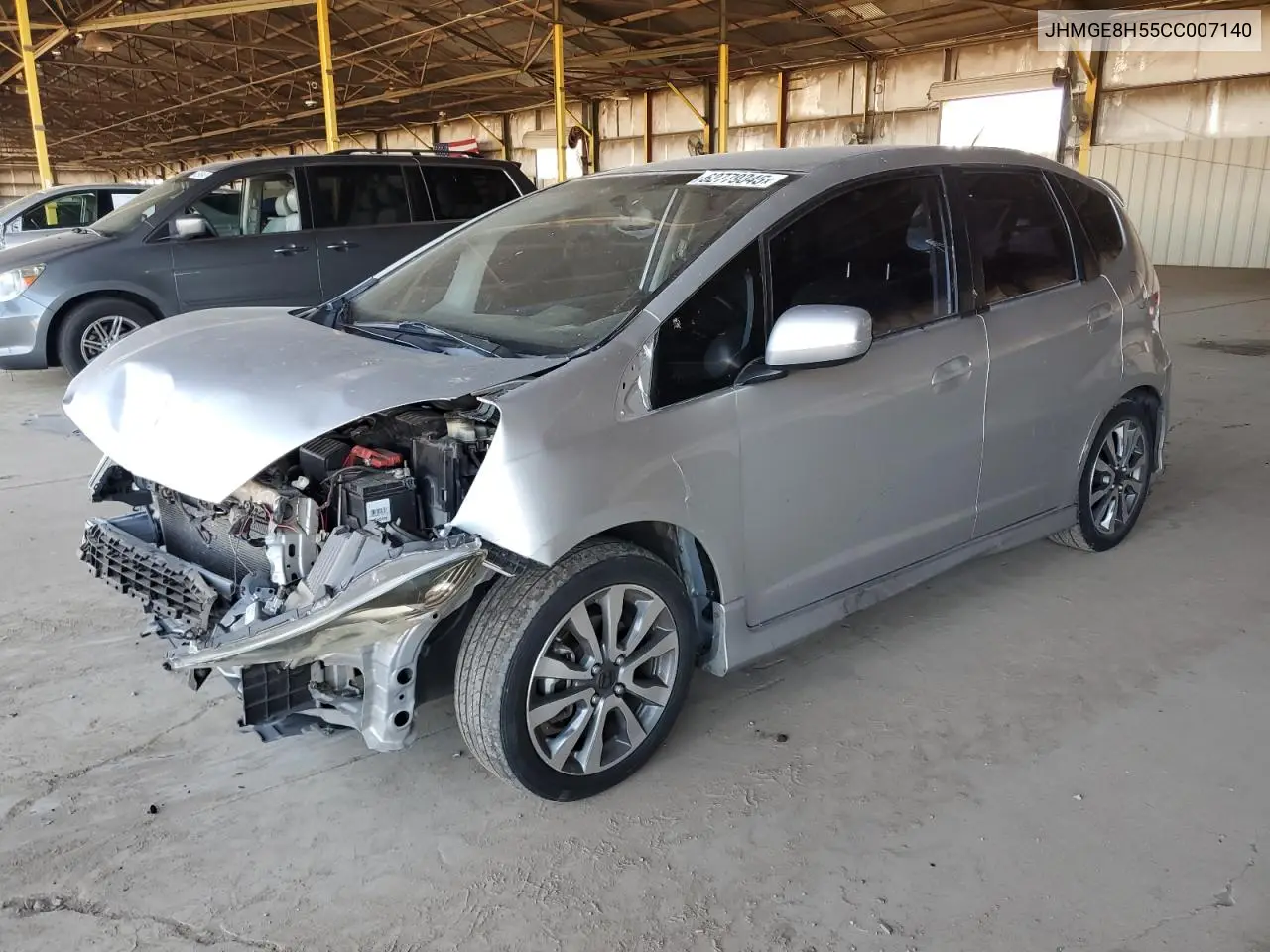 2012 Honda Fit Sport VIN: JHMGE8H55CC007140 Lot: 62779345
