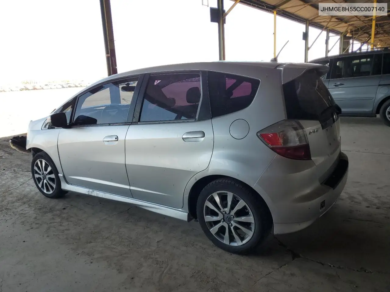 2012 Honda Fit Sport VIN: JHMGE8H55CC007140 Lot: 62779345