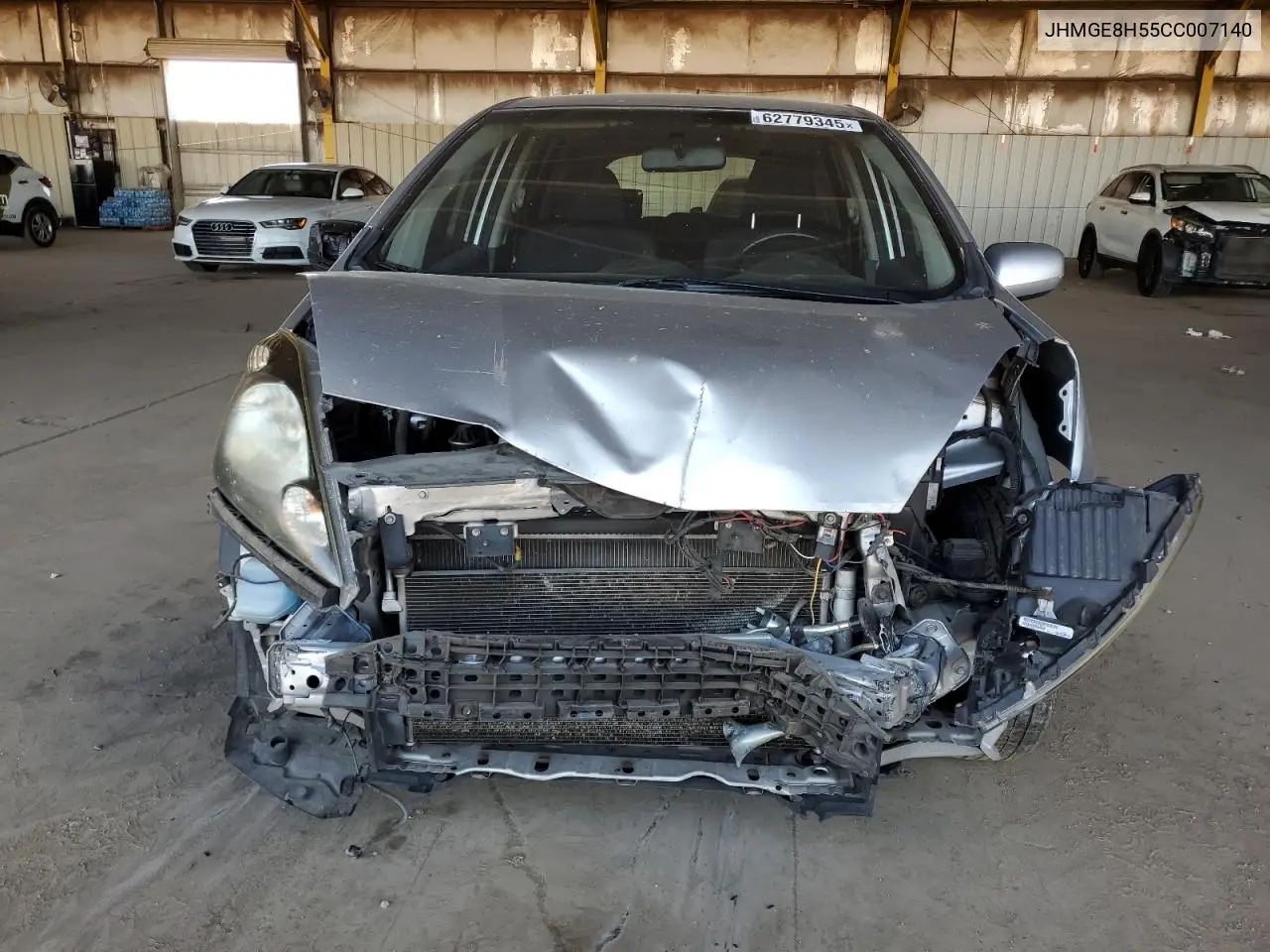 2012 Honda Fit Sport VIN: JHMGE8H55CC007140 Lot: 62779345