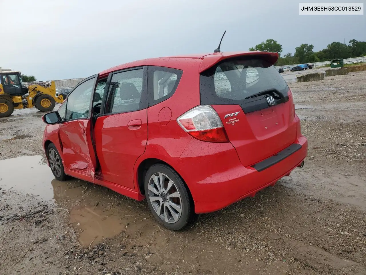 2012 Honda Fit Sport VIN: JHMGE8H58CC013529 Lot: 64642665