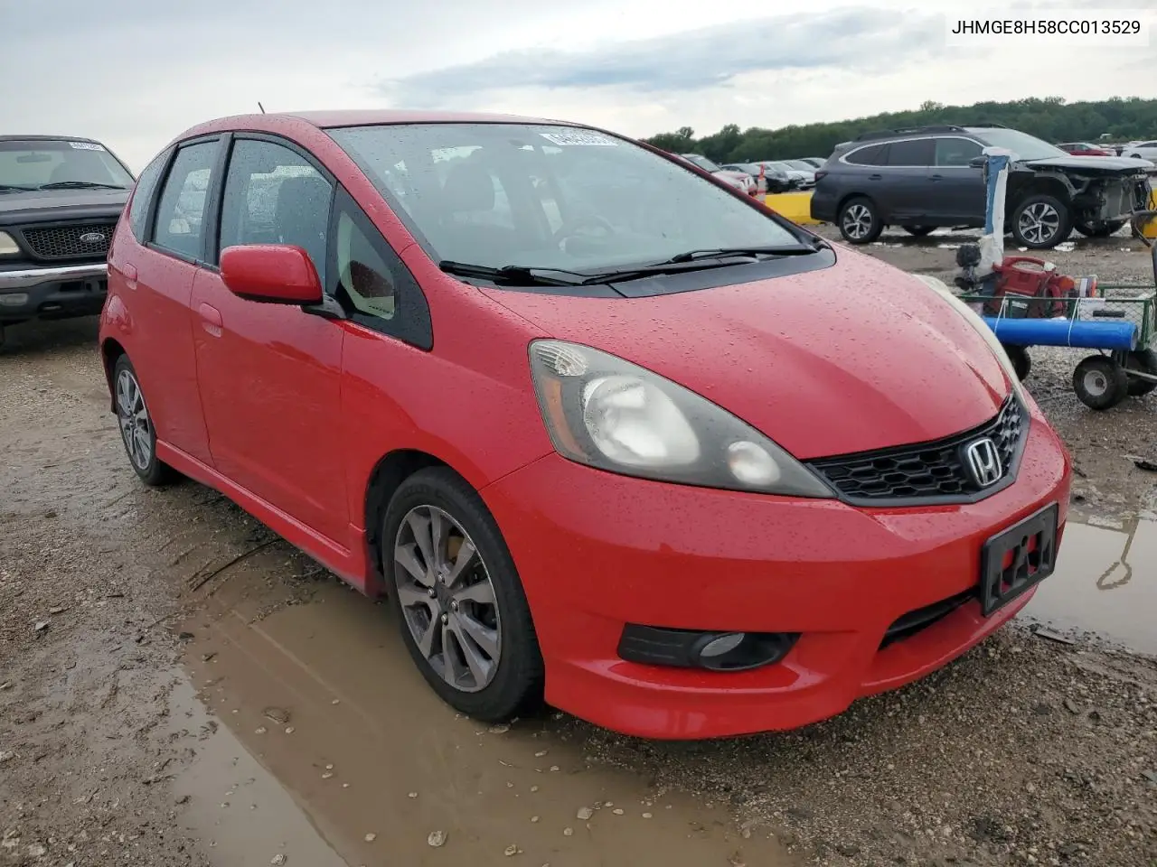 2012 Honda Fit Sport VIN: JHMGE8H58CC013529 Lot: 64642665
