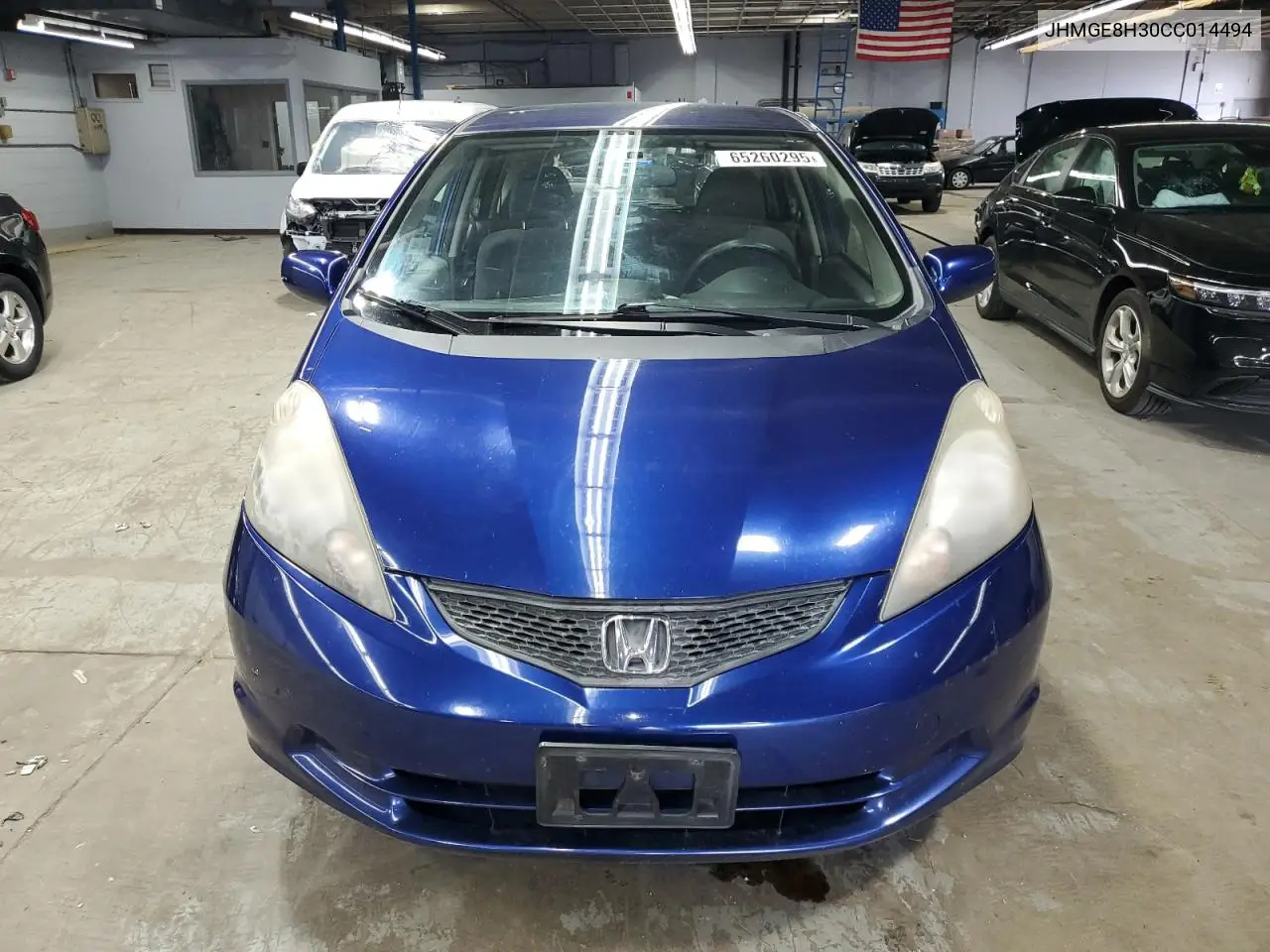 2012 Honda Fit VIN: JHMGE8H30CC014494 Lot: 65260295