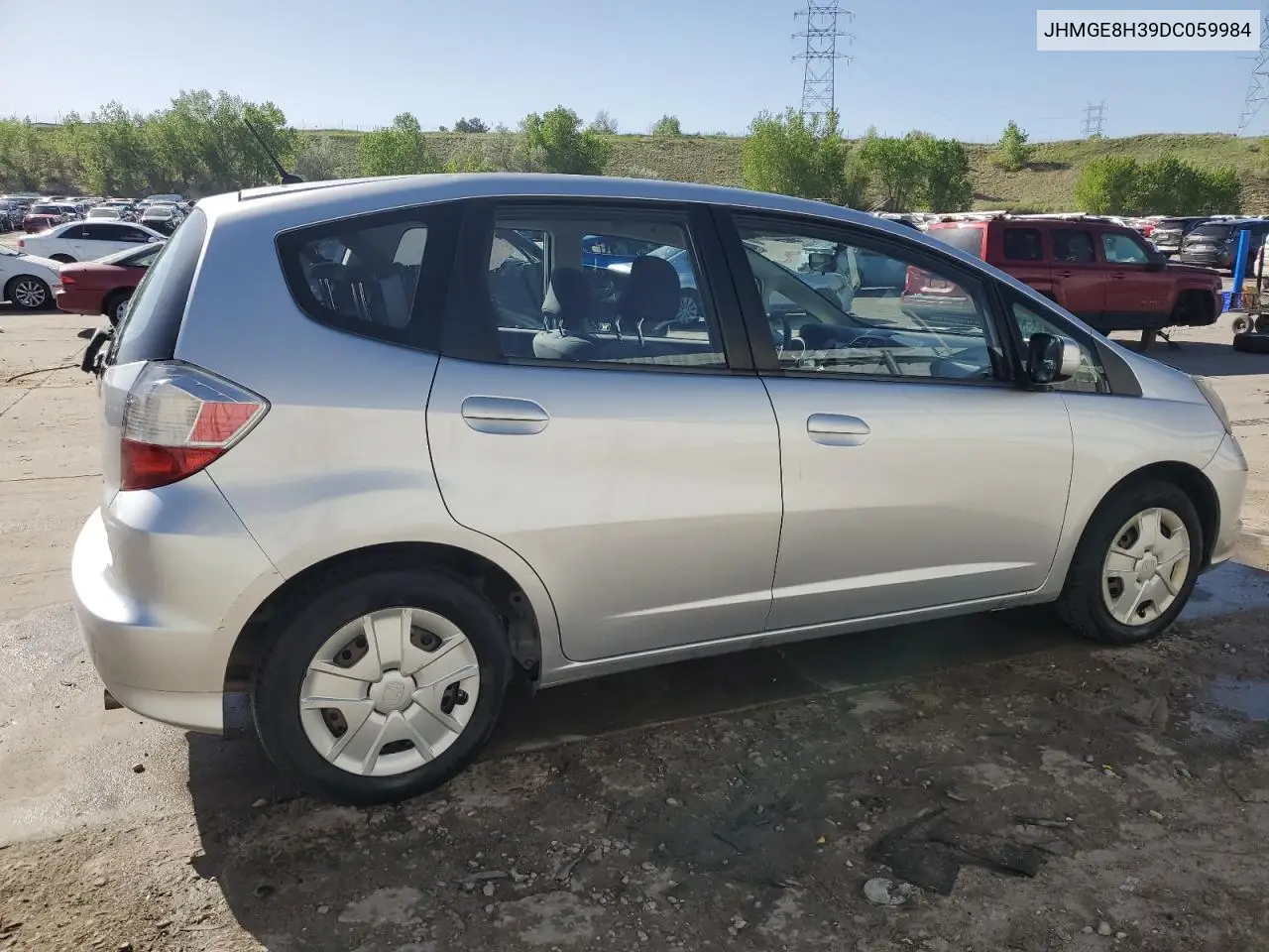 2013 Honda Fit VIN: JHMGE8H39DC059984 Lot: 56229405