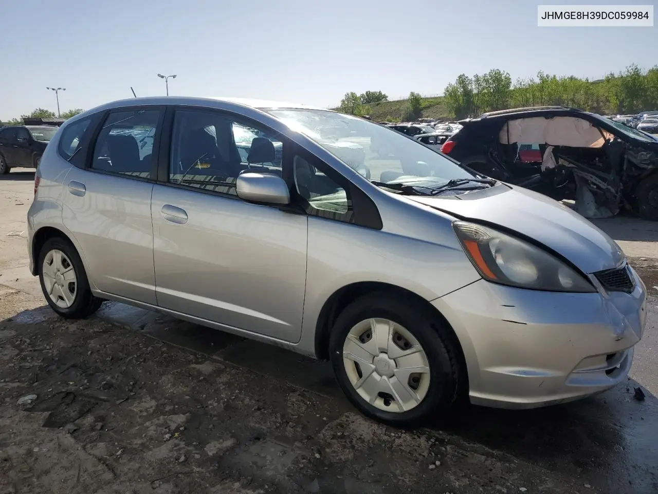 2013 Honda Fit VIN: JHMGE8H39DC059984 Lot: 56229405