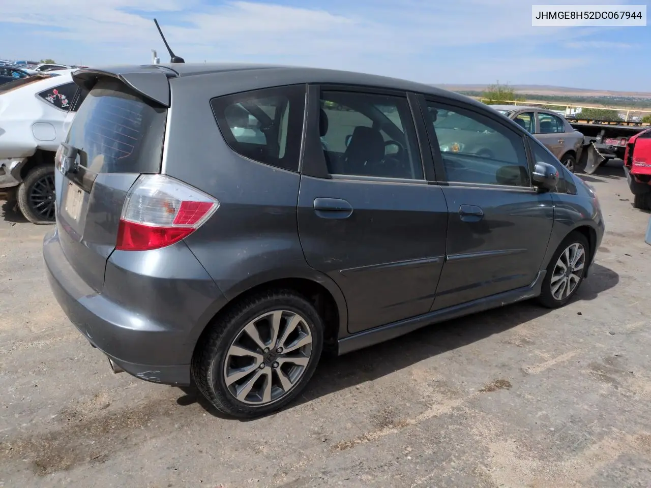2013 Honda Fit Sport VIN: JHMGE8H52DC067944 Lot: 56850425