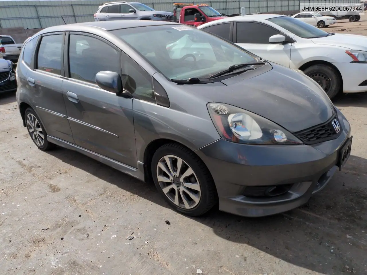2013 Honda Fit Sport VIN: JHMGE8H52DC067944 Lot: 56850425