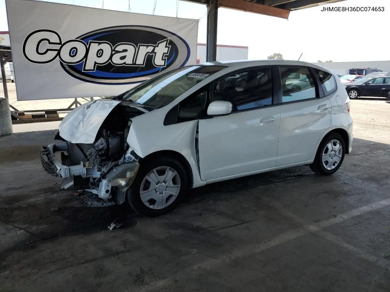 2013 Honda Fit VIN: JHMGE8H36DC074653 Lot: 56934765