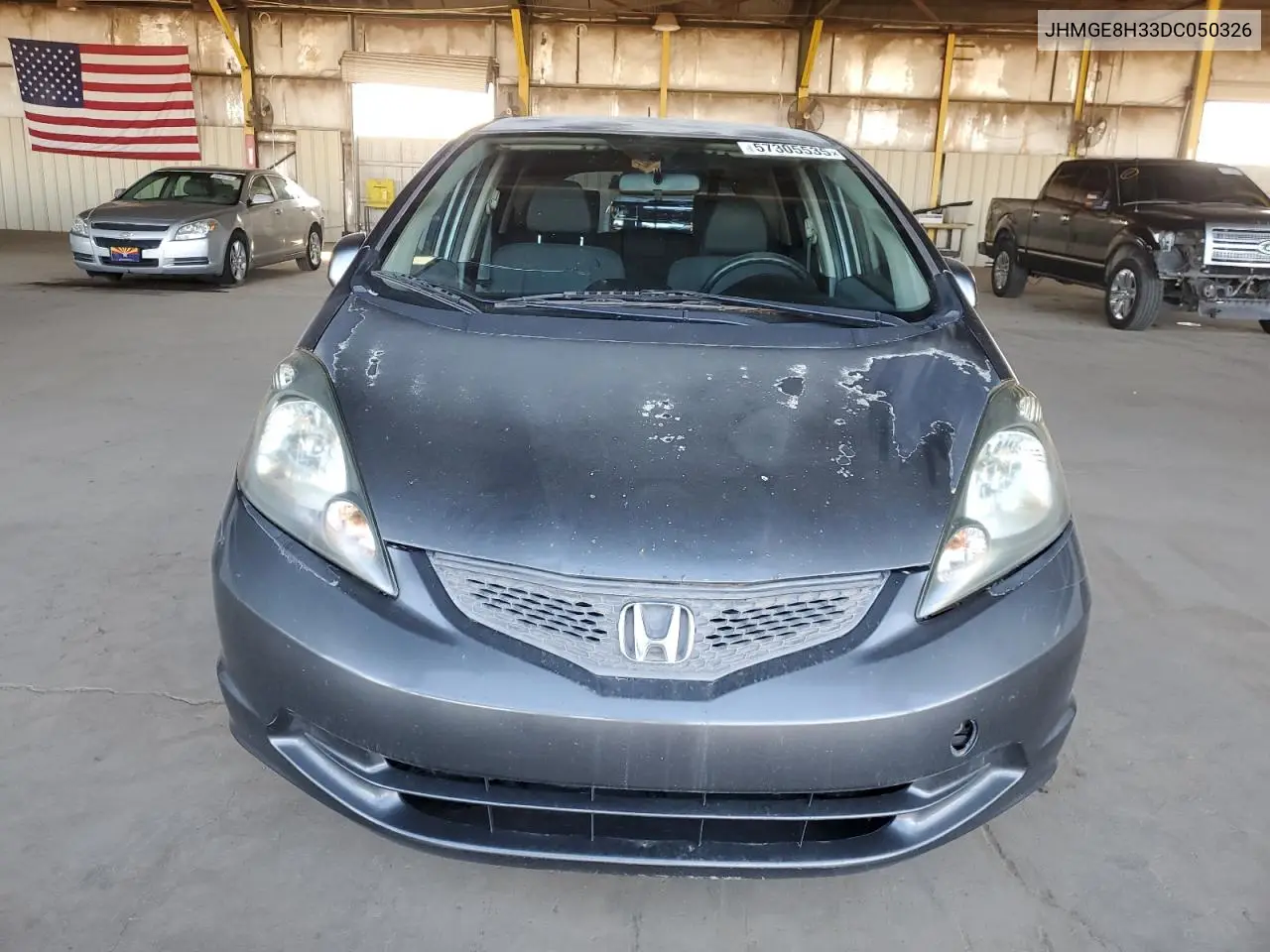 2013 Honda Fit VIN: JHMGE8H33DC050326 Lot: 57305535