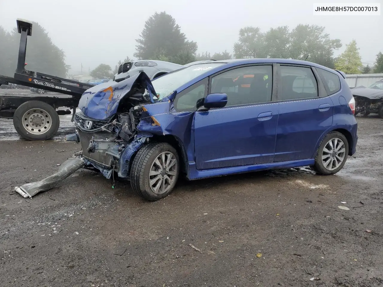 jhmge8h57dc007013 JHMGE8H57DC007013 2013 Honda Fit Sport