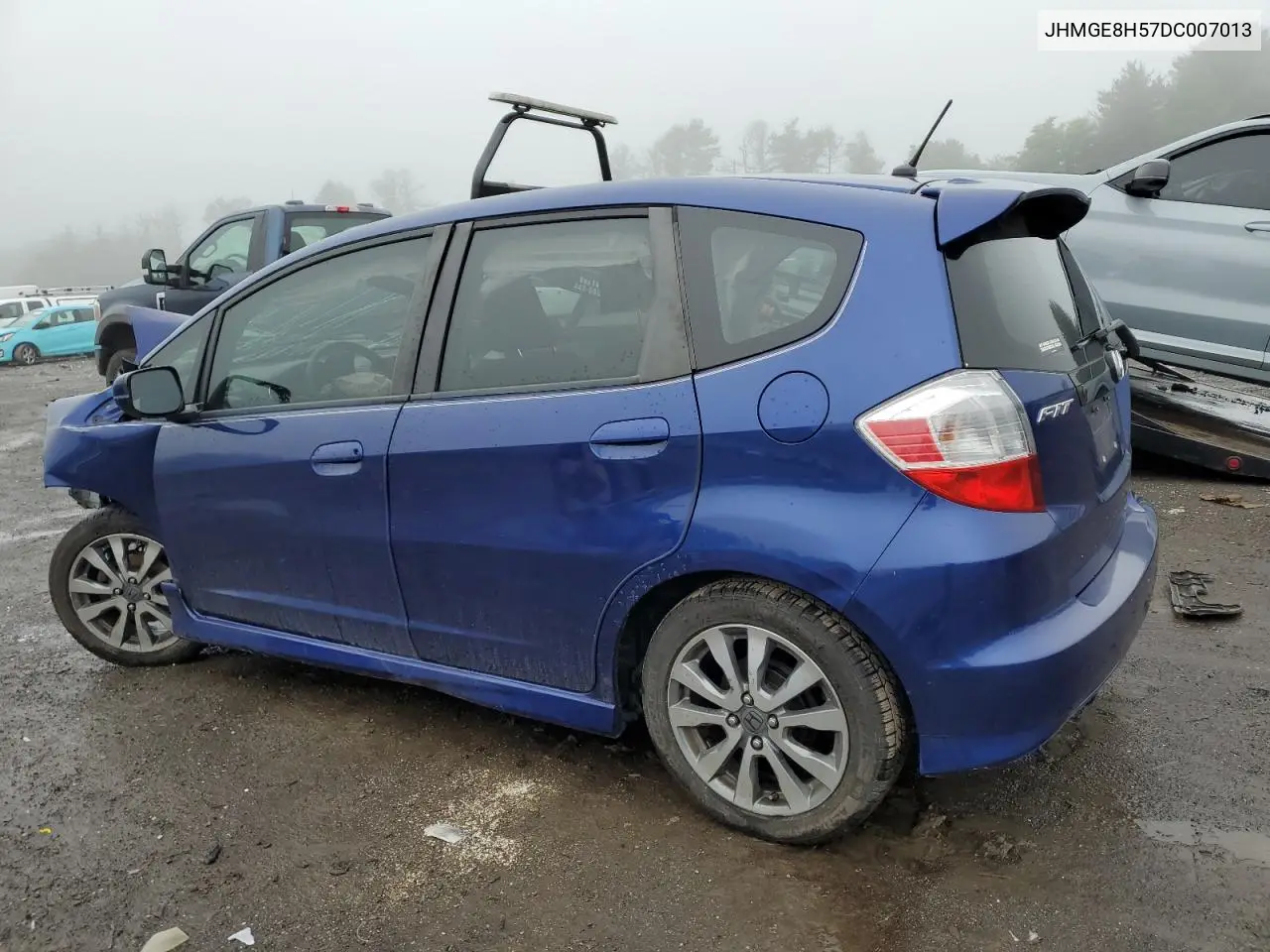 jhmge8h57dc007013 JHMGE8H57DC007013 2013 Honda Fit Sport