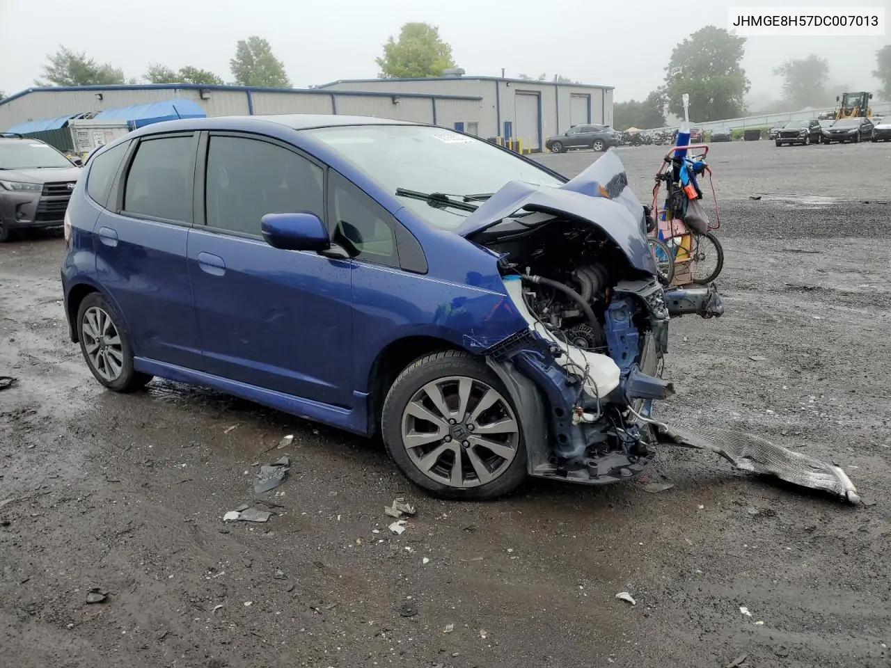jhmge8h57dc007013 JHMGE8H57DC007013 2013 Honda Fit Sport