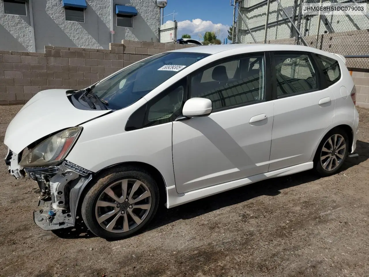 2013 Honda Fit Sport VIN: JHMGE8H51DC079003 Lot: 60939305