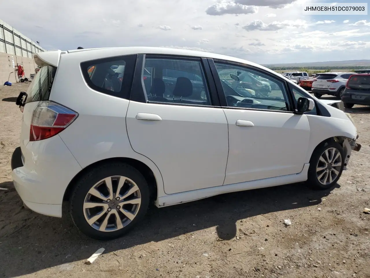 2013 Honda Fit Sport VIN: JHMGE8H51DC079003 Lot: 60939305