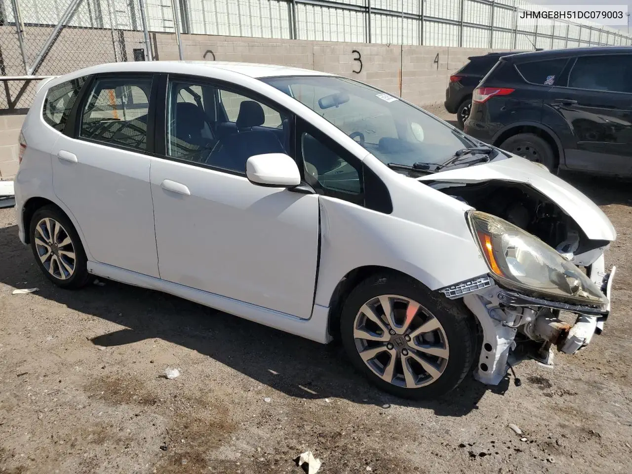 2013 Honda Fit Sport VIN: JHMGE8H51DC079003 Lot: 60939305