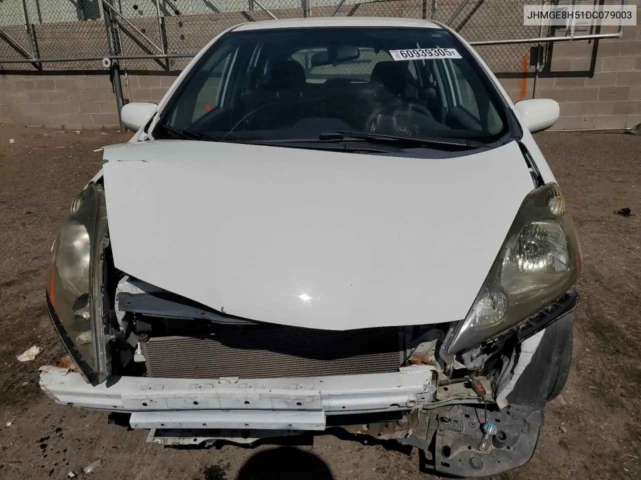 2013 Honda Fit Sport VIN: JHMGE8H51DC079003 Lot: 60939305