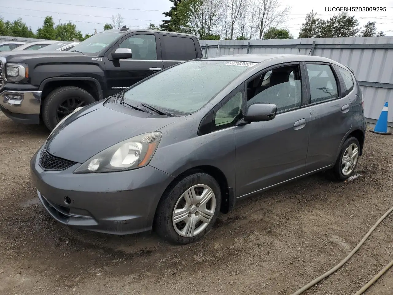 2013 Honda Fit Lx VIN: LUCGE8H52D3009295 Lot: 62182005