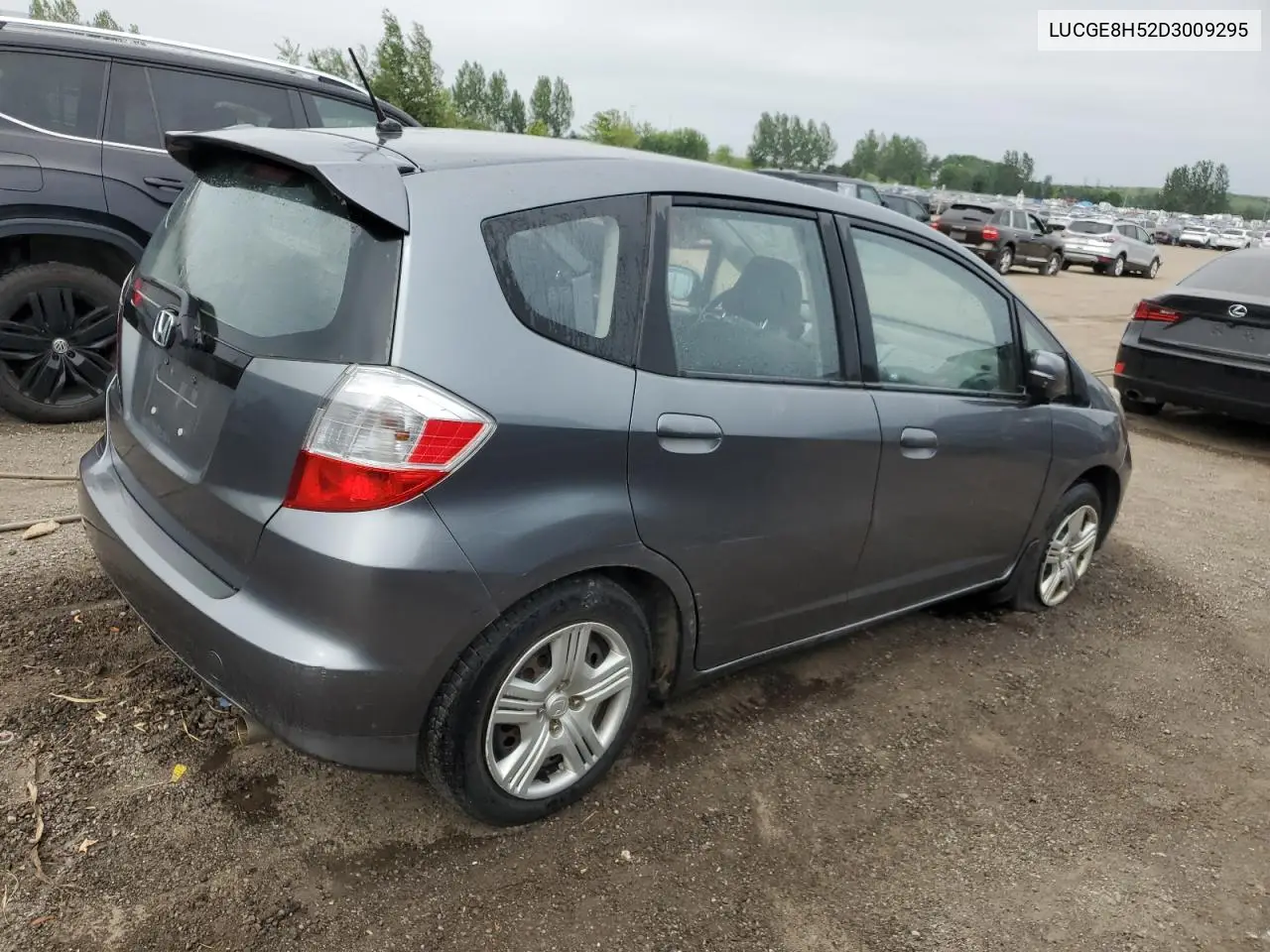 2013 Honda Fit Lx VIN: LUCGE8H52D3009295 Lot: 62182005
