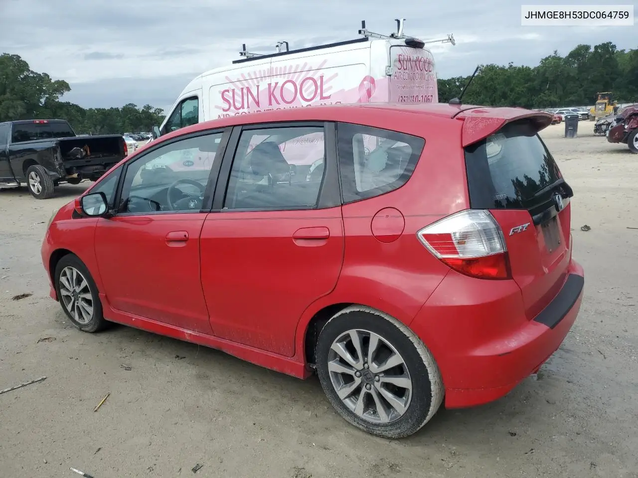 2013 Honda Fit Sport VIN: JHMGE8H53DC064759 Lot: 62783955