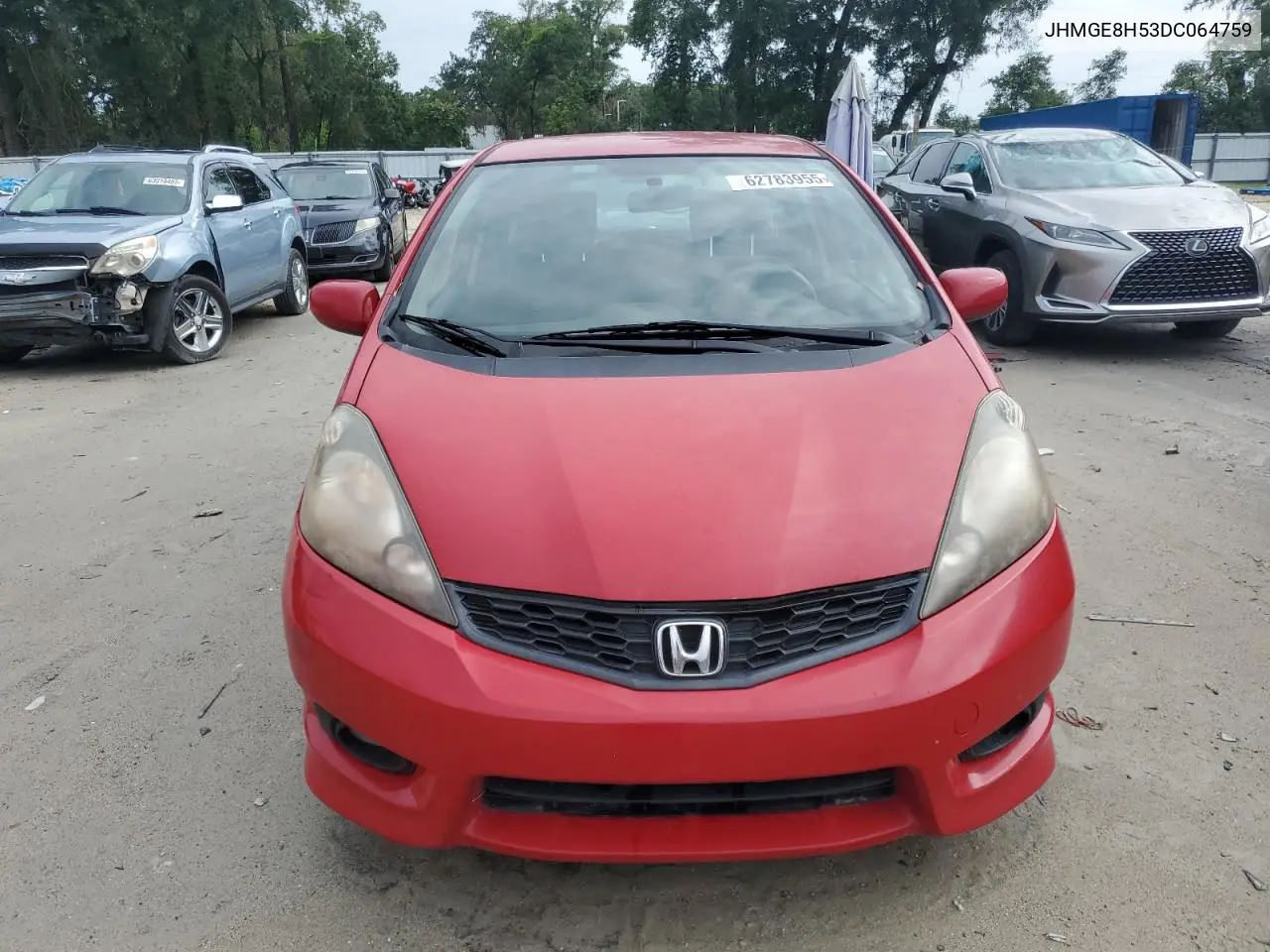 2013 Honda Fit Sport VIN: JHMGE8H53DC064759 Lot: 62783955