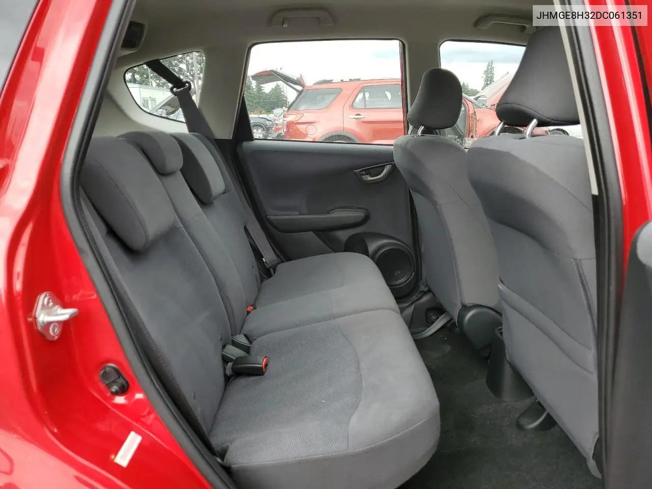 2013 Honda Fit VIN: JHMGE8H32DC061351 Lot: 62783995