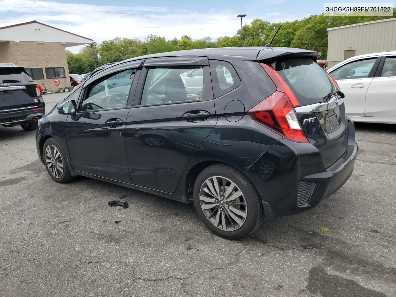 2015 Honda Fit Ex VIN: 3HGGK5H89FM701322 Lot: 56565885