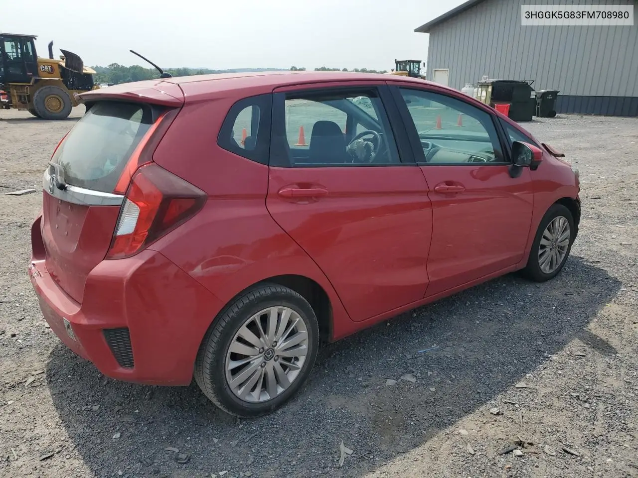 2015 Honda Fit Ex VIN: 3HGGK5G83FM708980 Lot: 59752415