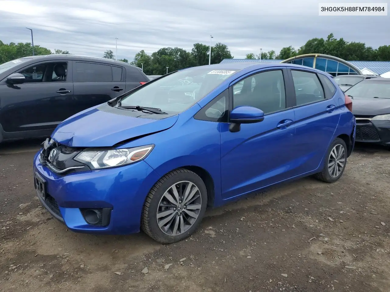 2015 Honda Fit Ex VIN: 3HGGK5H88FM784984 Lot: 61586085