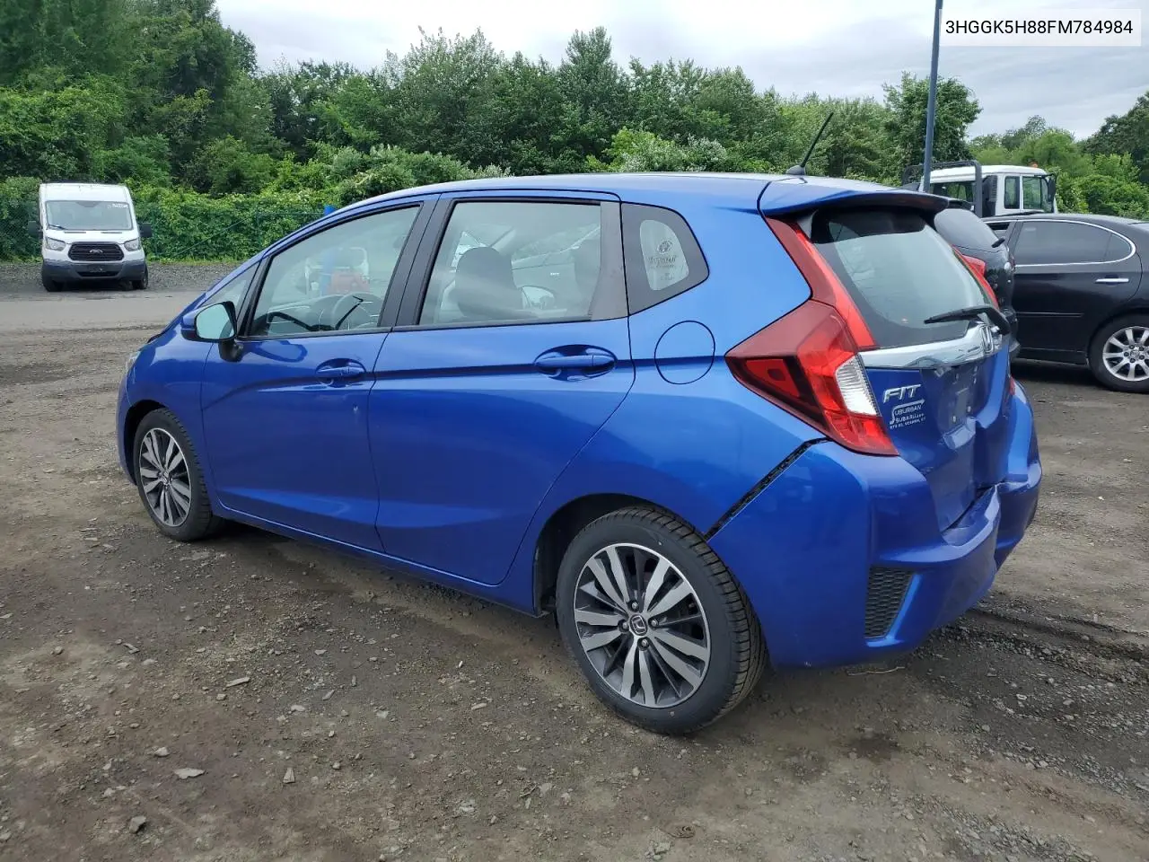 2015 Honda Fit Ex VIN: 3HGGK5H88FM784984 Lot: 61586085