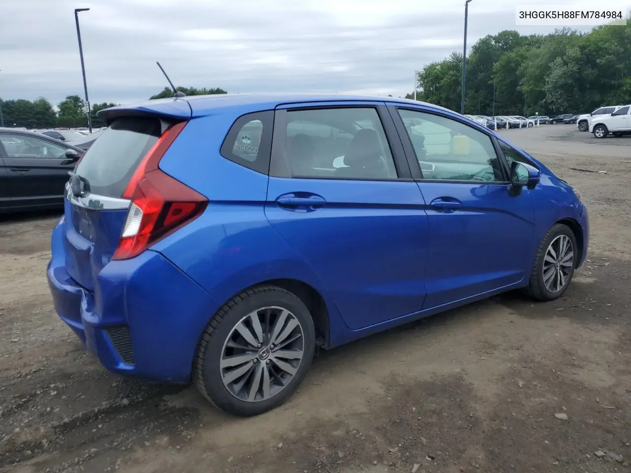 2015 Honda Fit Ex VIN: 3HGGK5H88FM784984 Lot: 61586085