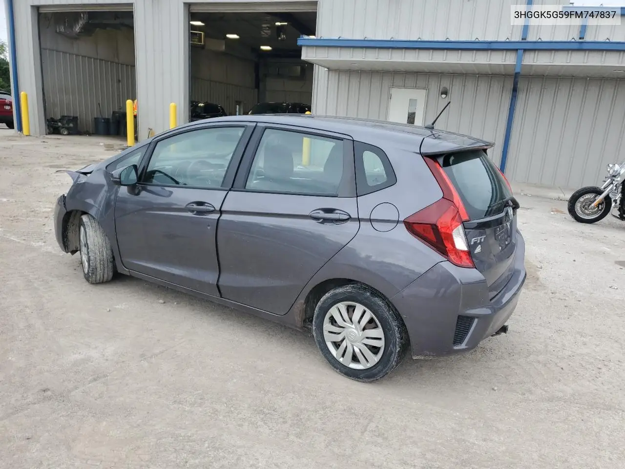 2015 Honda Fit Lx VIN: 3HGGK5G59FM747837 Lot: 61775235