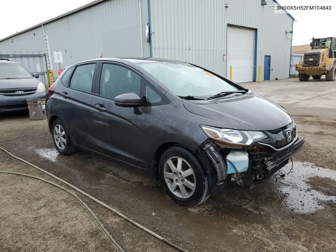 2015 Honda Fit Lx VIN: 3HGGK5H52FM104843 Lot: 62215185