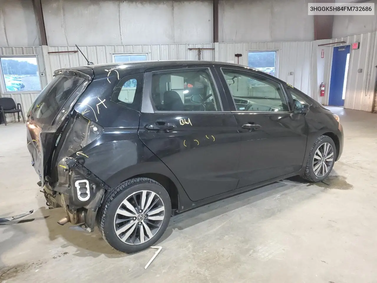 2015 Honda Fit Ex VIN: 3HGGK5H84FM732686 Lot: 62512675