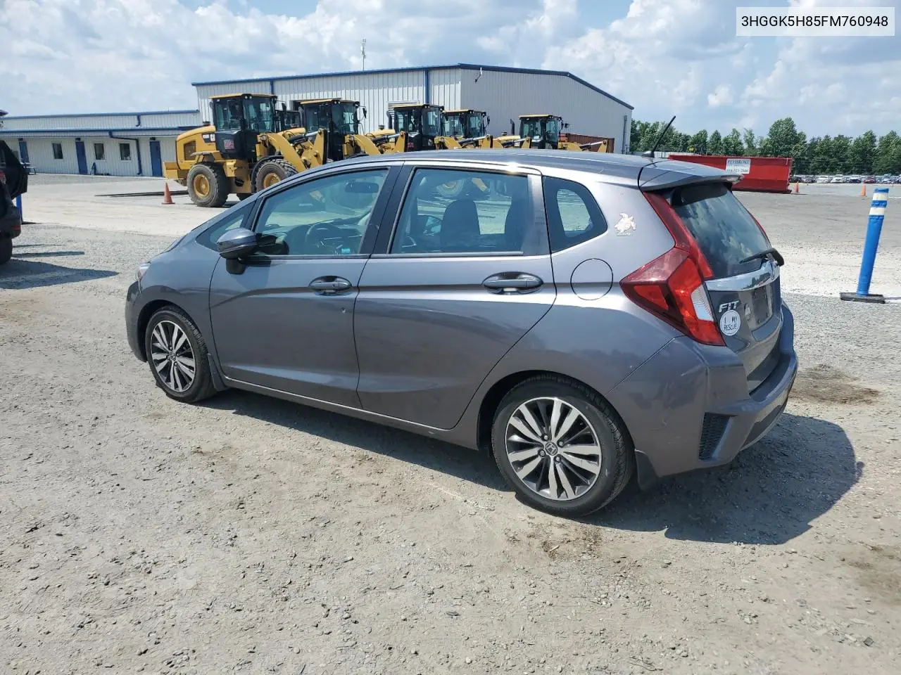 2015 Honda Fit Ex VIN: 3HGGK5H85FM760948 Lot: 62715735