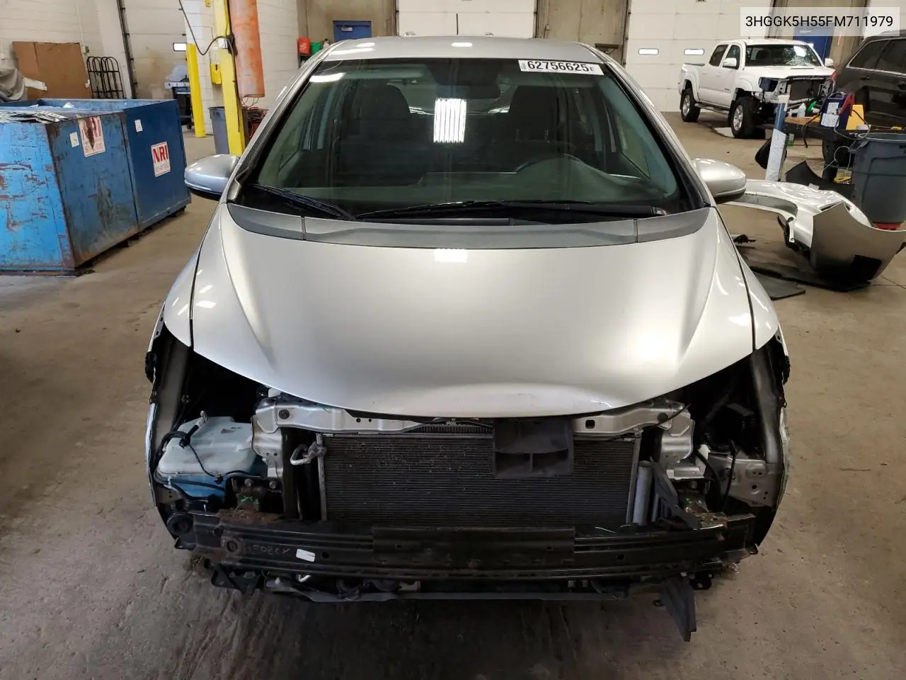 2015 Honda Fit Lx VIN: 3HGGK5H55FM711979 Lot: 62756625