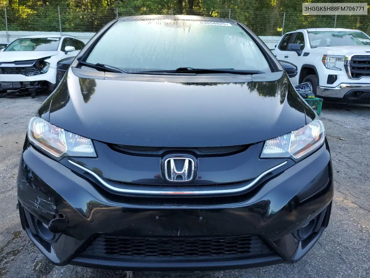 2015 Honda Fit Ex VIN: 3HGGK5H88FM706771 Lot: 63054825