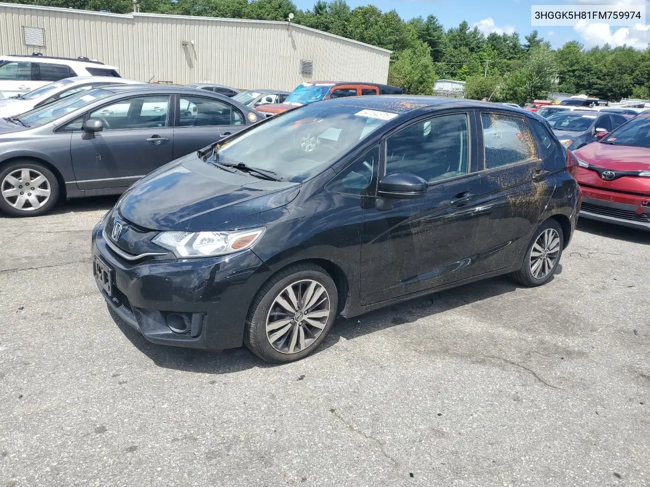 2015 Honda Fit Ex VIN: 3HGGK5H81FM759974 Lot: 64164675