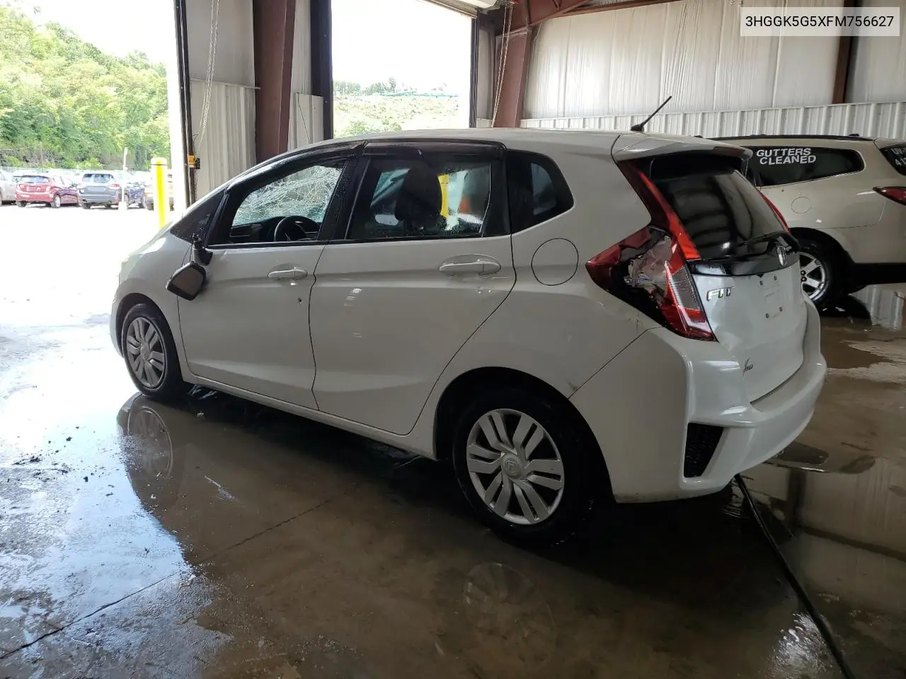 2015 Honda Fit Lx VIN: 3HGGK5G5XFM756627 Lot: 64214595