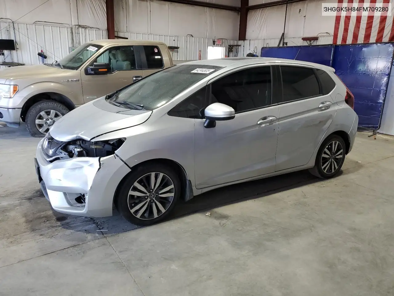 2015 Honda Fit Ex VIN: 3HGGK5H84FM709280 Lot: 64244805