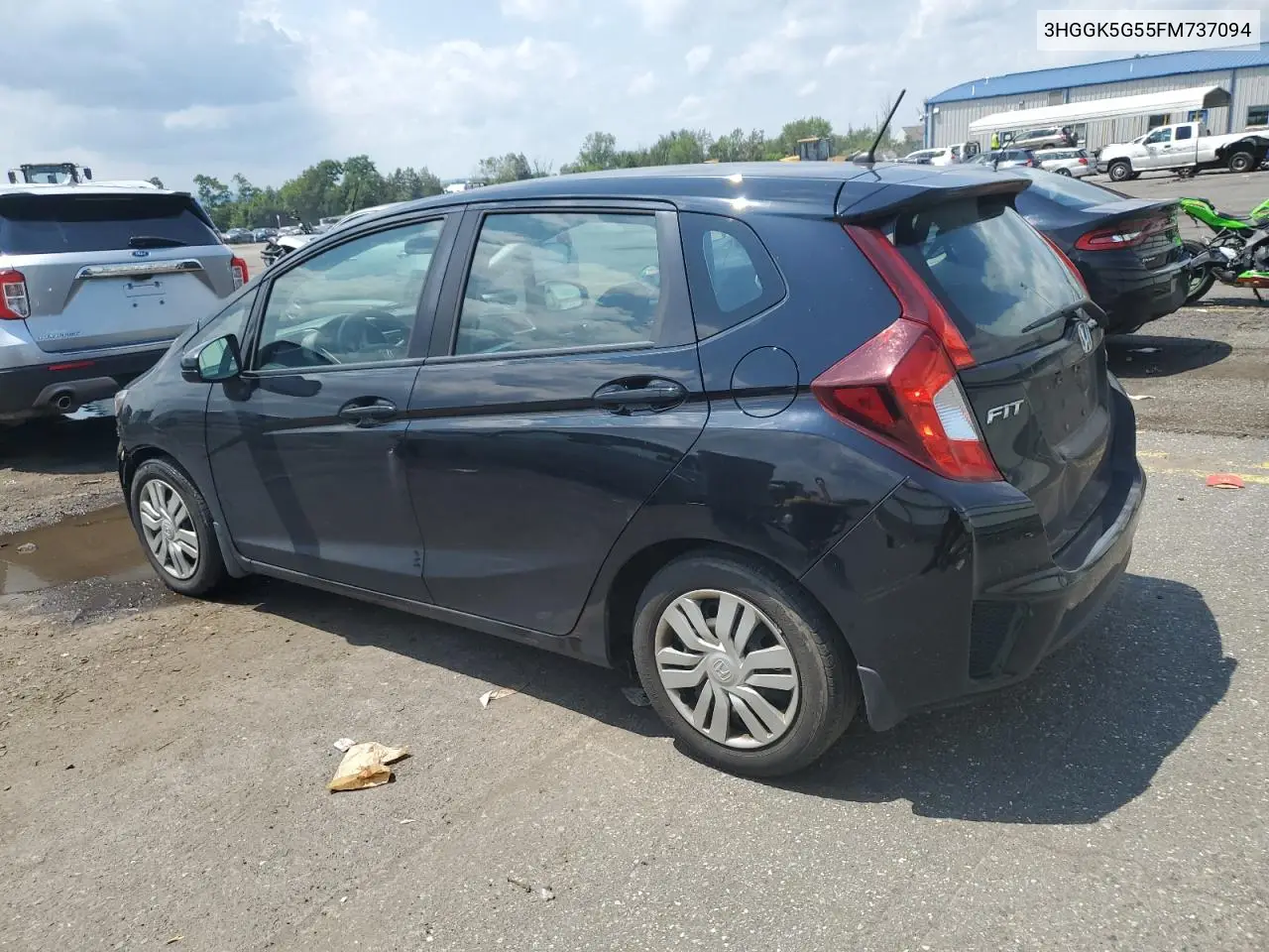 2015 Honda Fit Lx VIN: 3HGGK5G55FM737094 Lot: 64269965