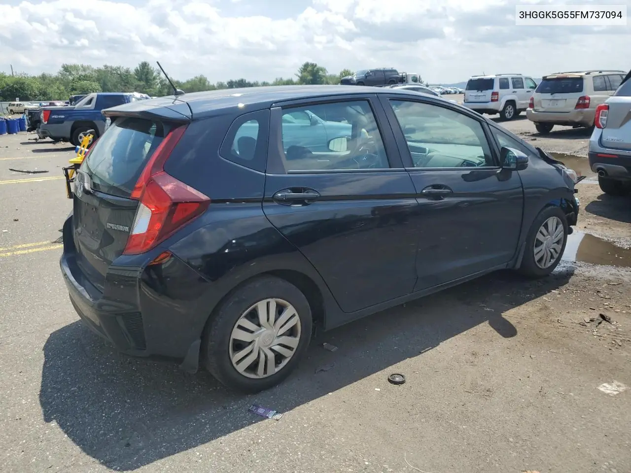 2015 Honda Fit Lx VIN: 3HGGK5G55FM737094 Lot: 64269965